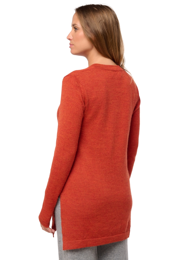 Baby Alpaca dames kasjmier sydney pumpkin 2xl